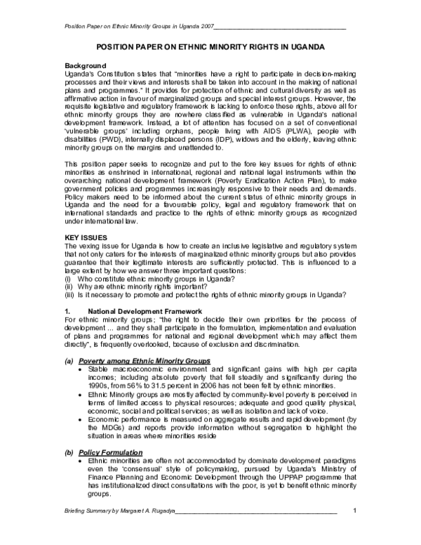 Ethnic minority thesis picture