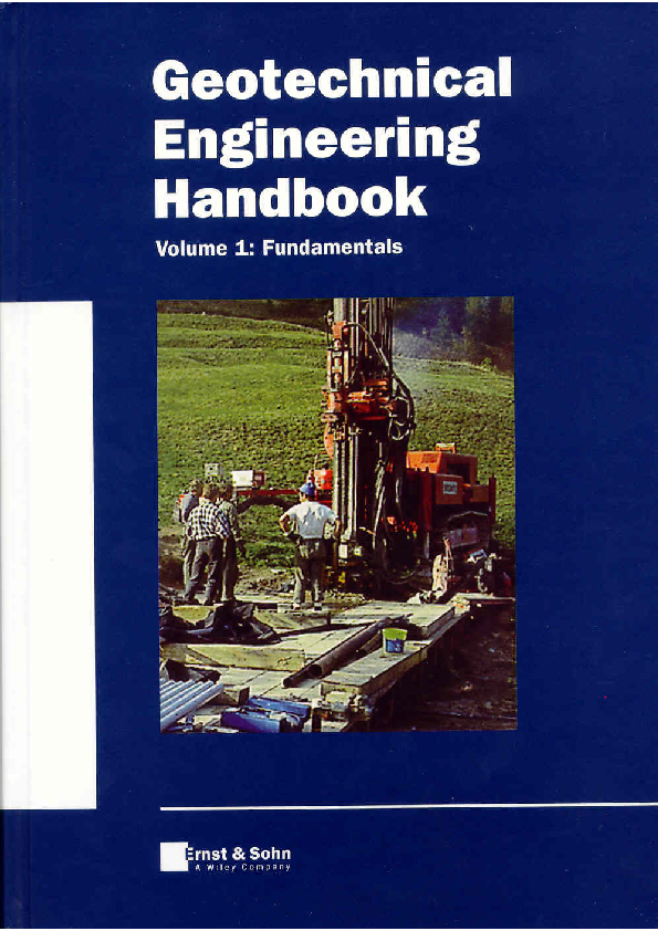(PDF) Geotechnical Engineering HandbookVol 1 Lukman Hakim Academia.edu