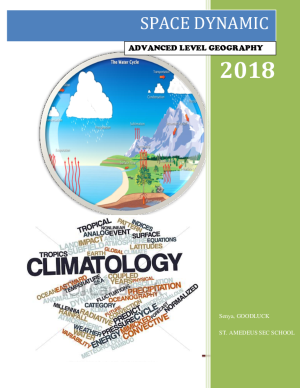 (PDF) SPACE DYNAMIC ADVANCED LEVEL GEOGRAPHY Goodluck Senya Academia.edu