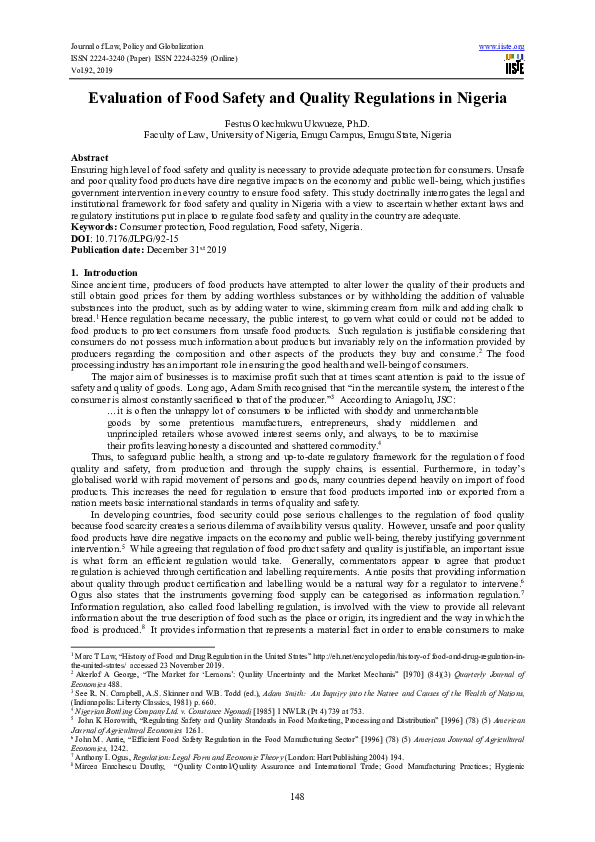 Food regulations essay 07 picture