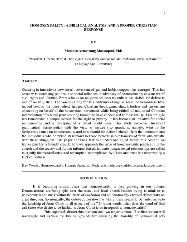 Essay homosexuality christianity 07 image