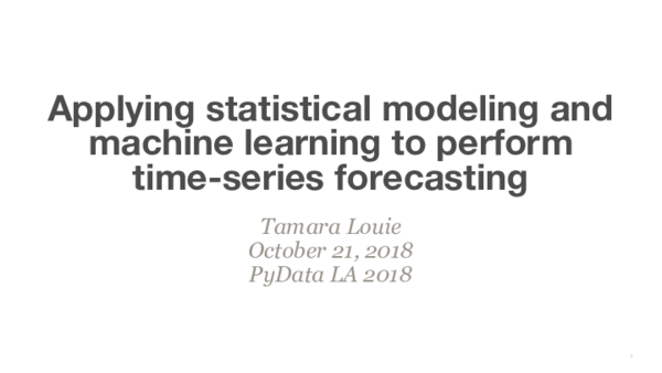 (PDF) Applying statistical modeling and machine learning to perform ...