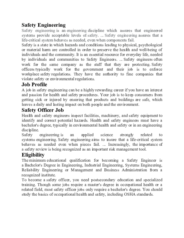 (DOC) Safety officer course Eeuro Maritime Academy Academia.edu