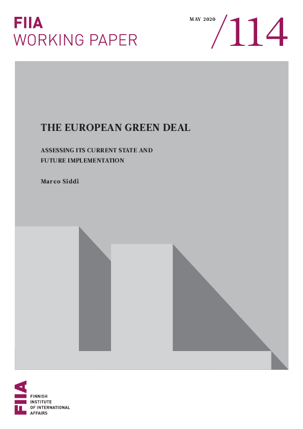 (PDF) The European Green Deal: Assessing its current state and future ...