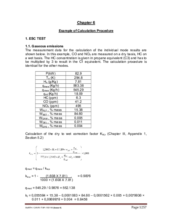 (PDF) Chapter 6 Example of Calculation Procedure