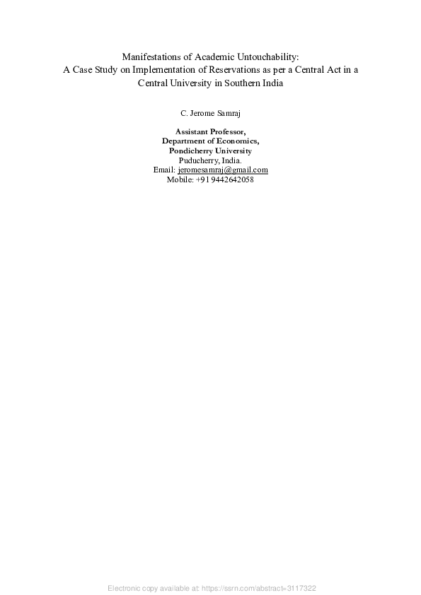 What jobs did the untouchables have picture