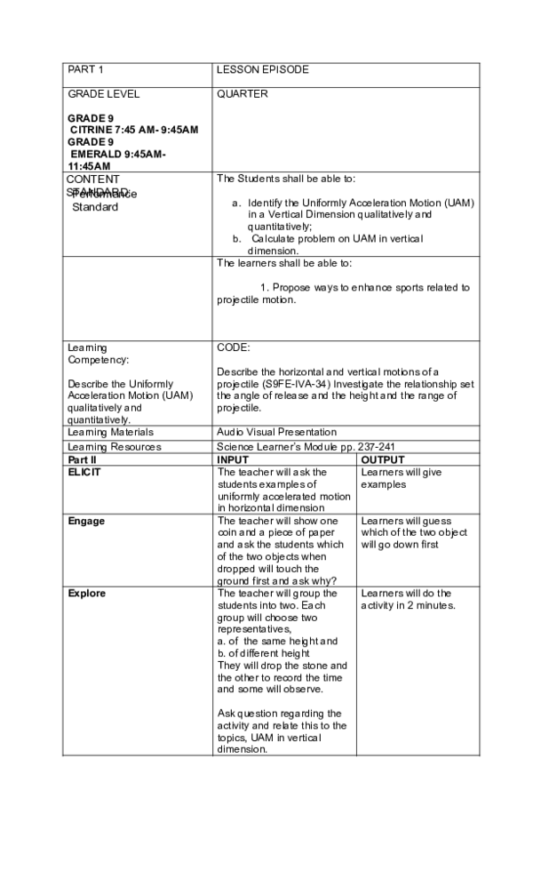 (DOC) Lesson plan UAM detailed