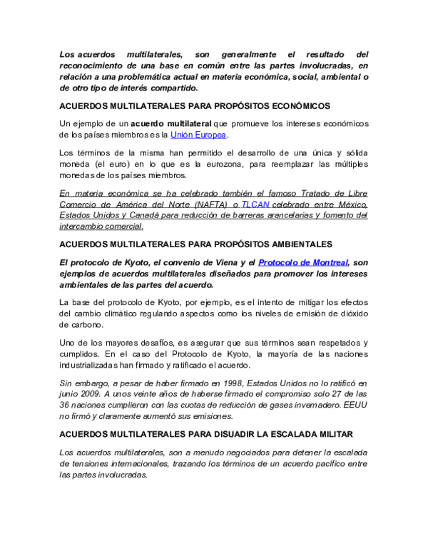(DOC) ACUERDOS MULTILATERALES