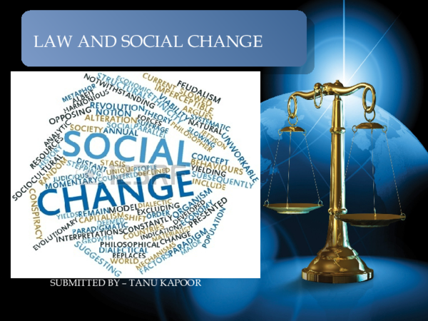 (PPT) law and social change