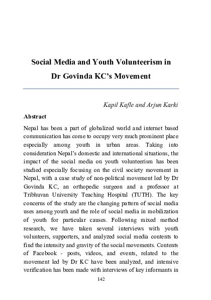 Youth volunteerism essay image