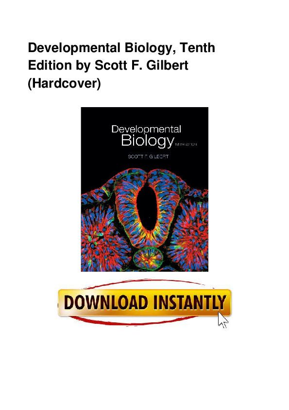 Developmental Biology 10Th Edition – QOZEP