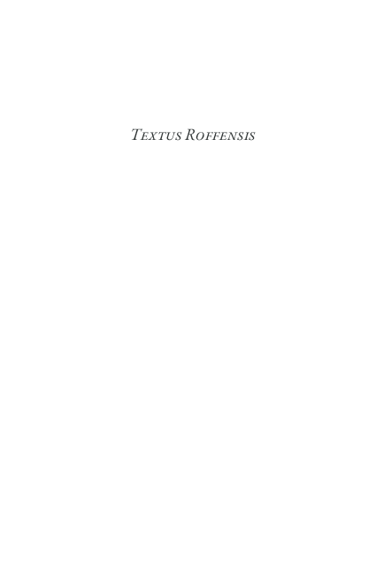 (PDF) “Archbishop Wulfstan’s ‘Compilation on Status’ in the Textus ...