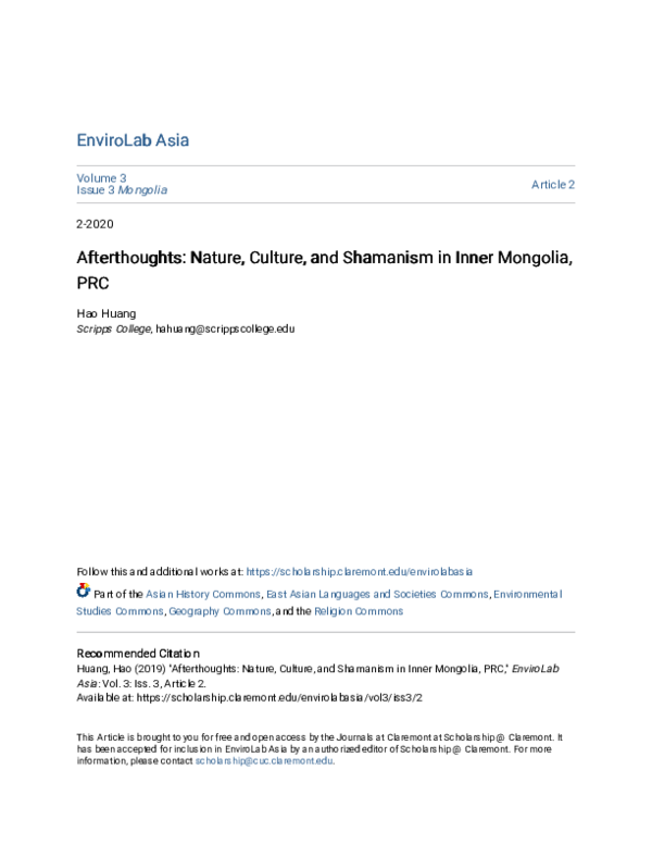 Nature Et Culture Citations Pdf