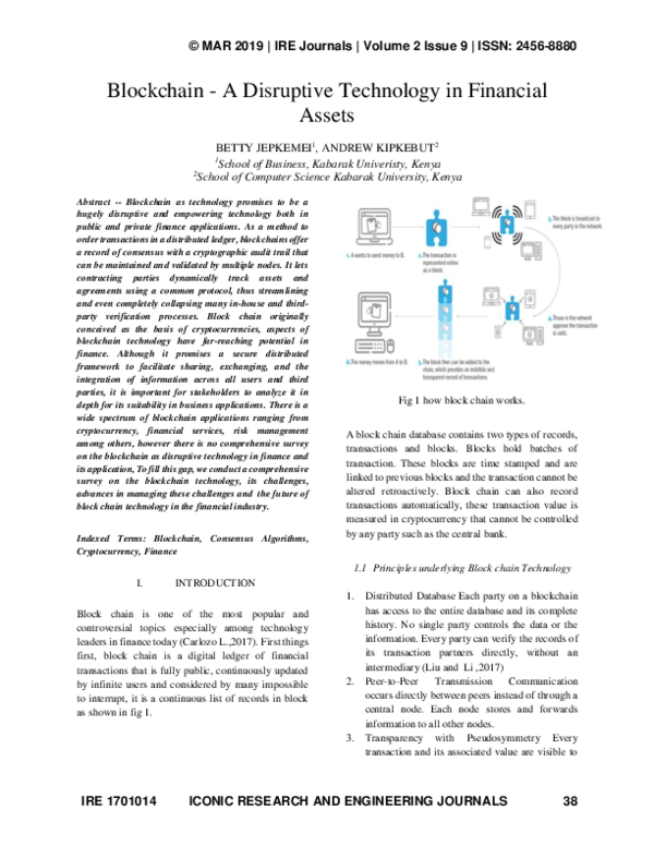 Disruptive technology thesis picture