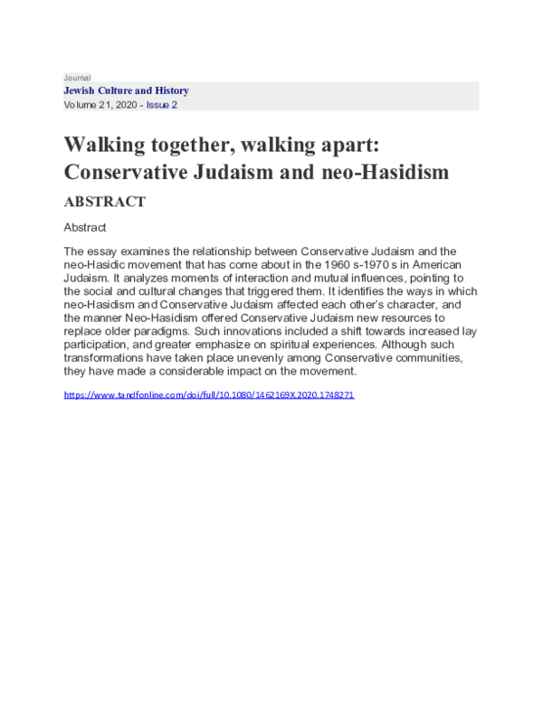 Conservative judaism conversion picture