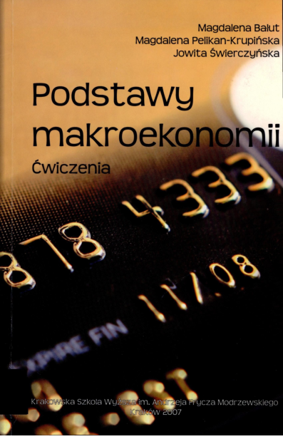 Nasiłowski System Rynkowy Podstawy Mikro I Makroekonomii Pdf