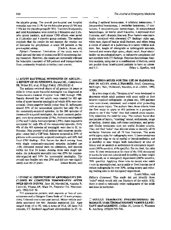 (PDF) Acute bacterial meningitis in adults — A review of 493 episodes