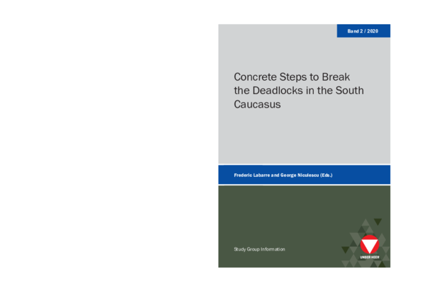 (PDF) Concrete Steps to Break the Deadlocks in the South Caucasus (SGI 20)