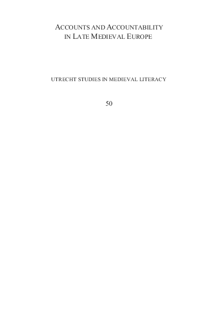"From Chirograph to Roll: The Records of Thirteenth-Century Anglo-Jewish Moneylending" in Ionuț Epurescu-Pascovici (ed.), Accounts and Accountability in Late Medieval Europe: Records, Procedures, and Social Impact (Turnhout, 2020), pp. 251-272.