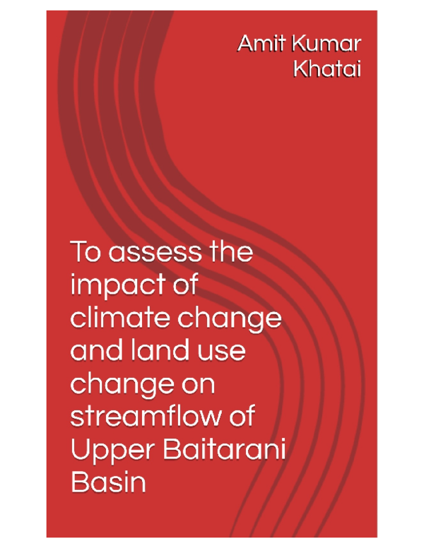 (PDF) To assess the impact of climate and land use change on stream ...