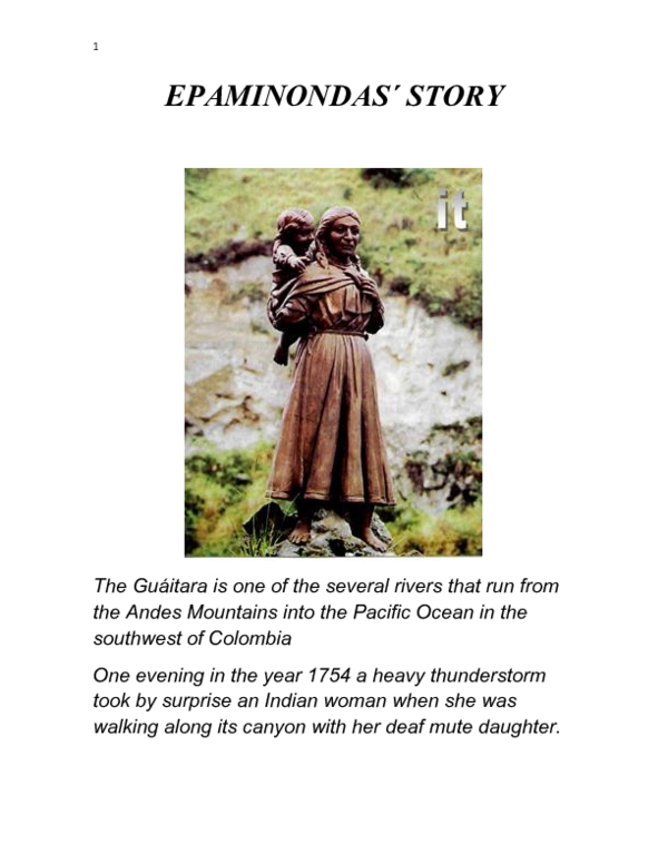 (DOC) EPAMINONDAS´ STORY