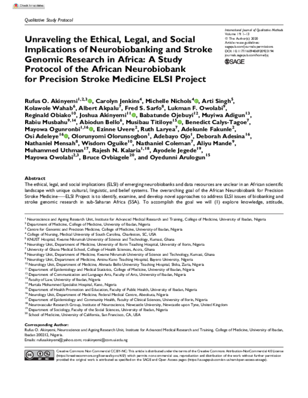 (PDF) Unraveling the Ethical, Legal, and Social Implications of ...