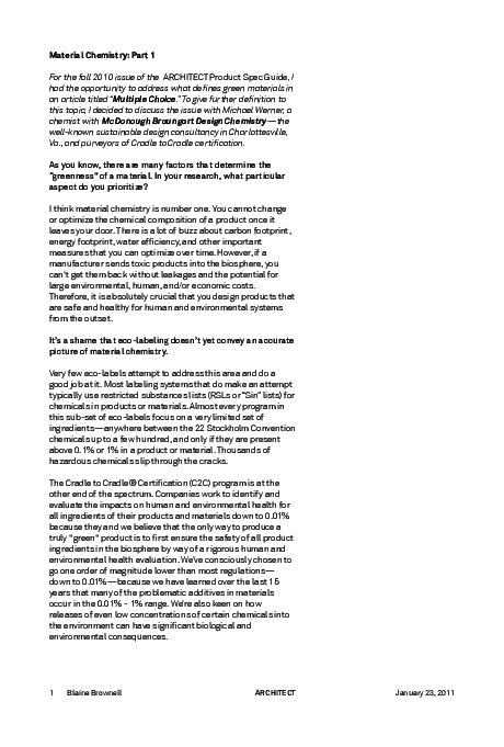 (PDF) Material Chemistry: Part 1