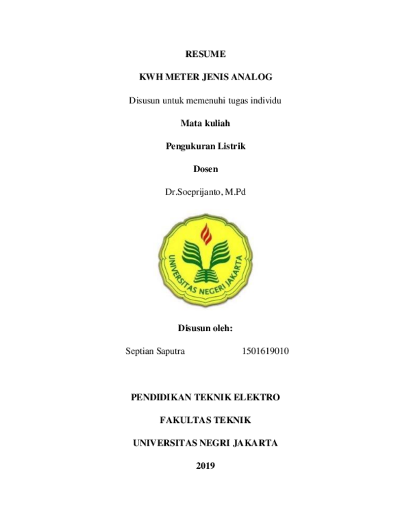 Pendidikan Teknik Elektro Research Papers Academia Edu