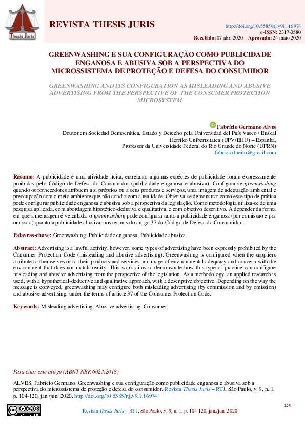 Greenwashing article picture