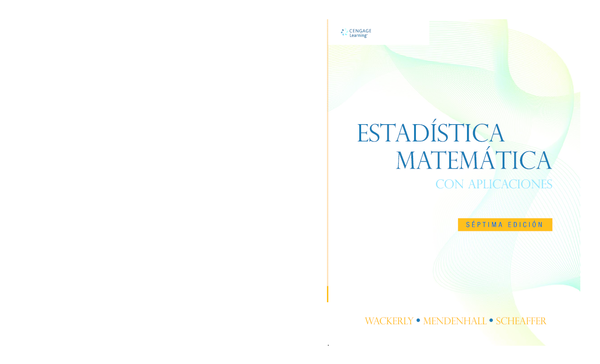 (PDF) Estadistica Matematica con Aplicaciones Wackerly 7ma