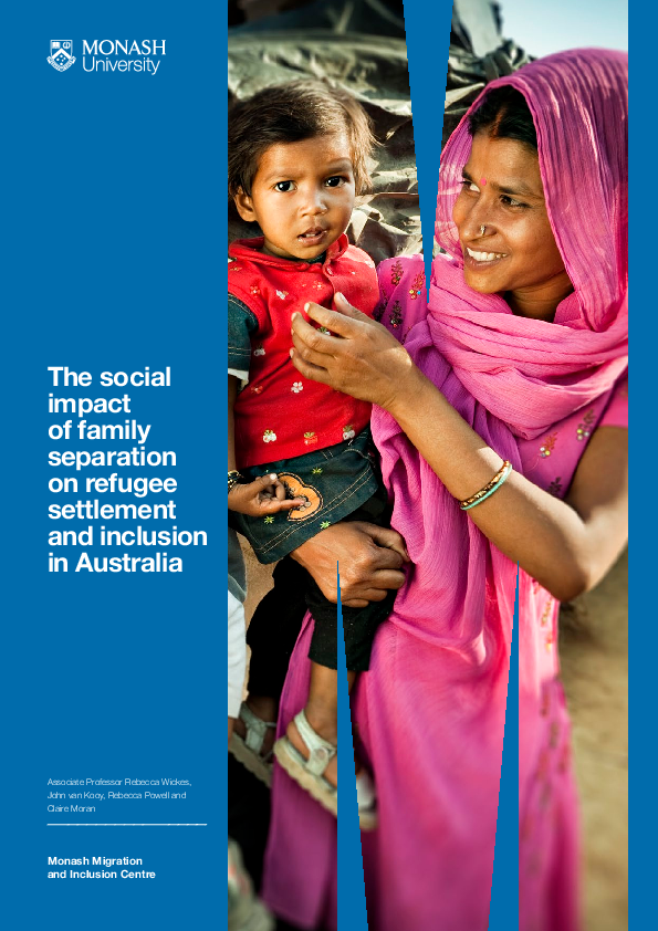 (PDF) The social impact of family separation on refugee settlement and ...