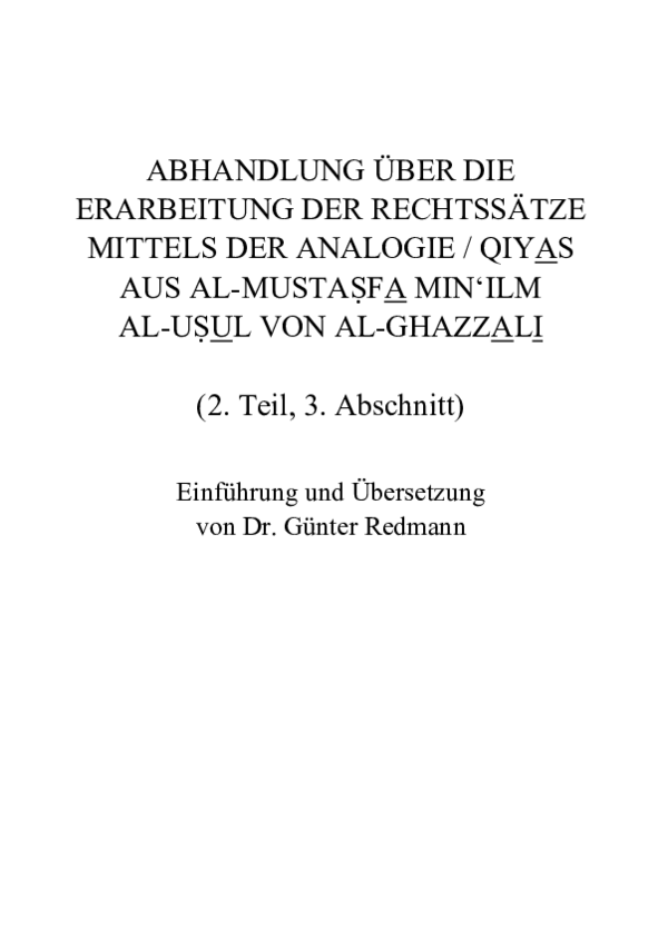 Al Ghazali Research Papers Academia Edu