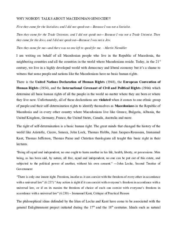 Why Nobody Talks About The Macedonian Genocide?! Wake UpCall