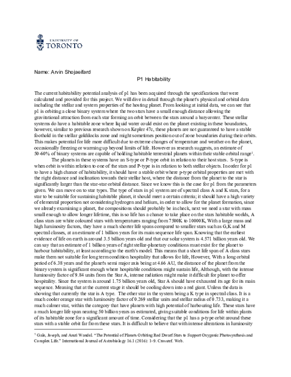 Astrobiology research papers image