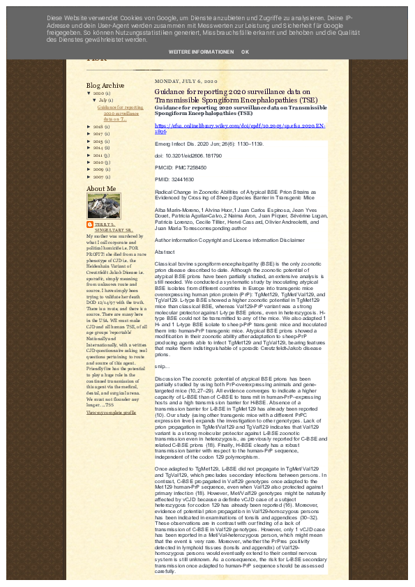 (PDF) Guidance for reporting 2020 surveillance data on Transmissible