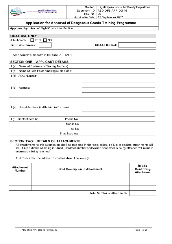 (DOC) QCAA USE ONLY SECTION ONE APPLICANT DETAILS Mohamed Fekry