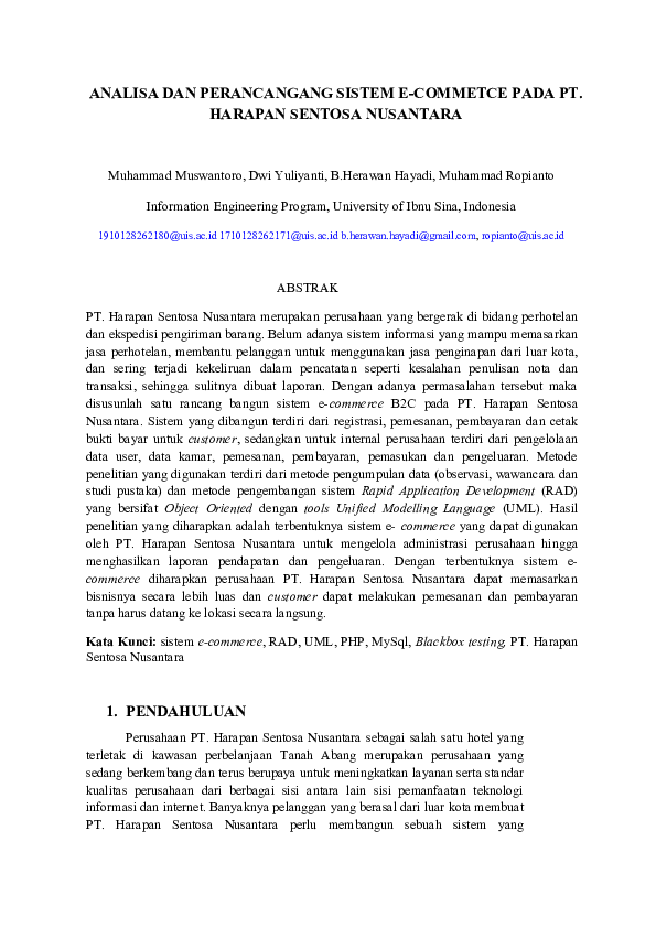 Himawan Jurnal: Menjelajah Dunia E-commerce dan Strategi Penjualan Online yang Efektif