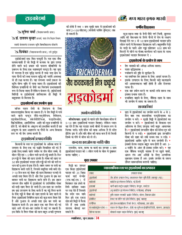 Pdf Trichoderma Jaiv Kavaknashi Mitra Fafundi Sunaina Varma Academia Edu