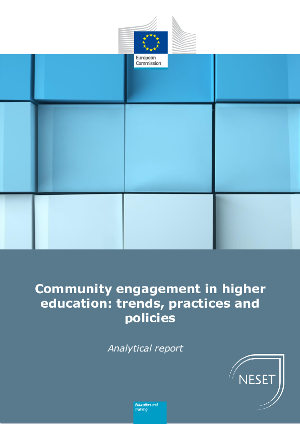 (PDF) Community engagement in higher education: trends, practices and ...