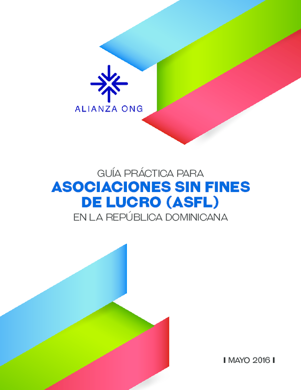 (PDF) GUÍA PRÁCTICA PARA ASOCIACIONES SIN FINES DE LUCRO (ASFL