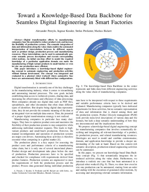(PDF) Toward a Knowledge-Based Data Backbone for Seamless Digital ...
