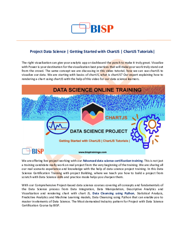 (PDF) Project Data Science Getting Started with ChartJS ChartJS