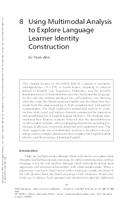 (PDF) Using multimodal analysis to explore language learner identity ...