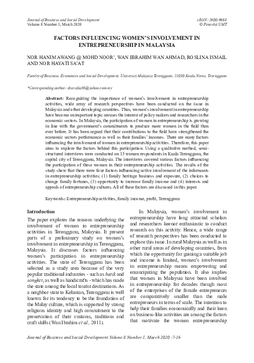 Entrepreneurship malaysia essay image