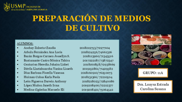 Preparacion De Medios De Cultivo Pdf