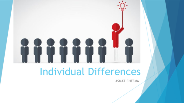 (PPT) Individual Differences