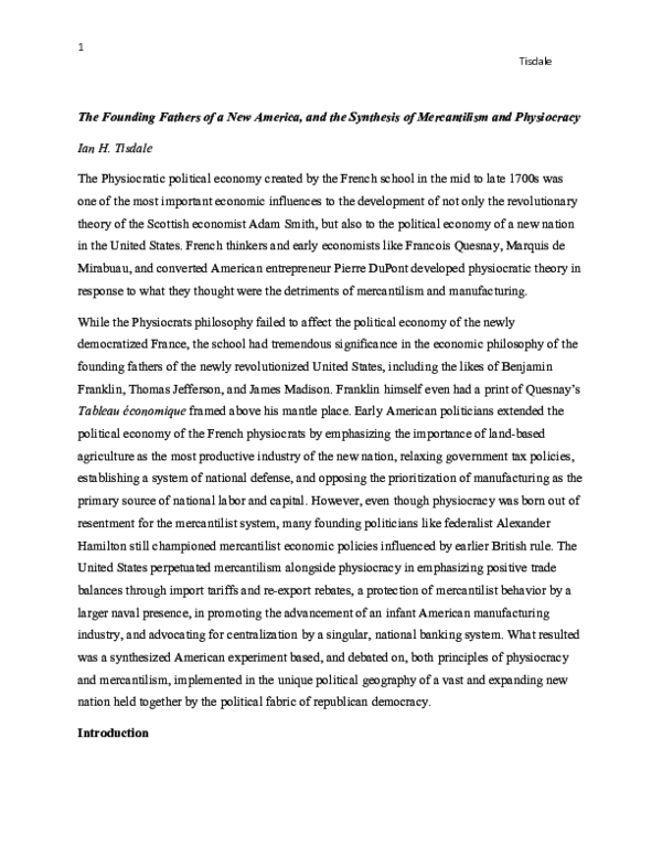 What is the mercantile system image