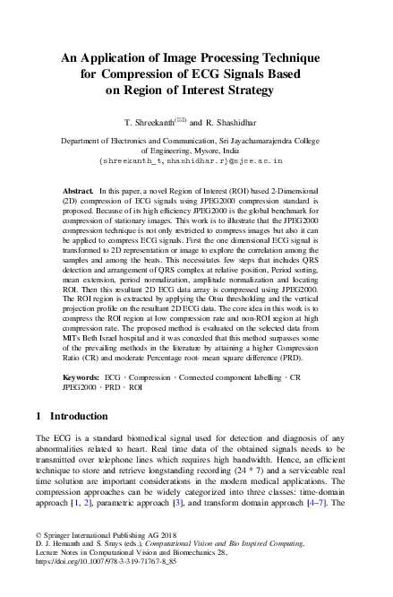 (PDF) An Application of Image Processing Technique for Compression of ...