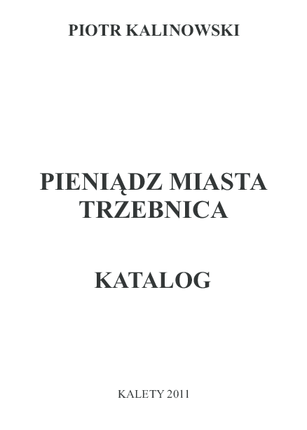 (PDF) Pieniądz miasta Trzebnica