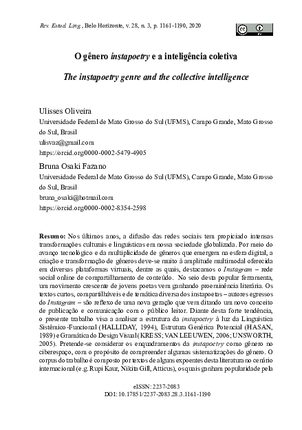 Instapoetry Research Papers Academia Edu